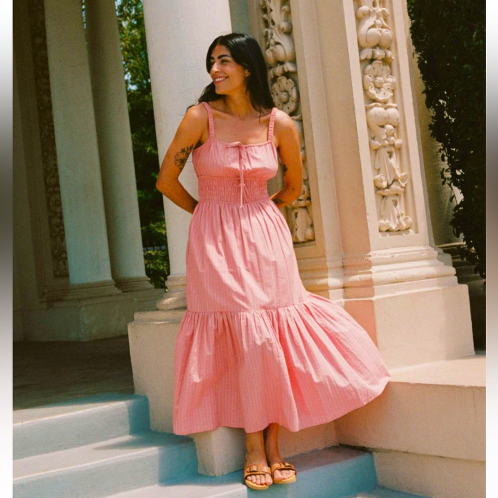 Christy Dawn - XL Zuri - Salmon Frills Poppy